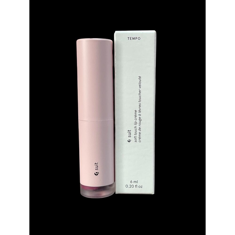 Glossier Soft Touch Lip Cream NIB Shade Tempo